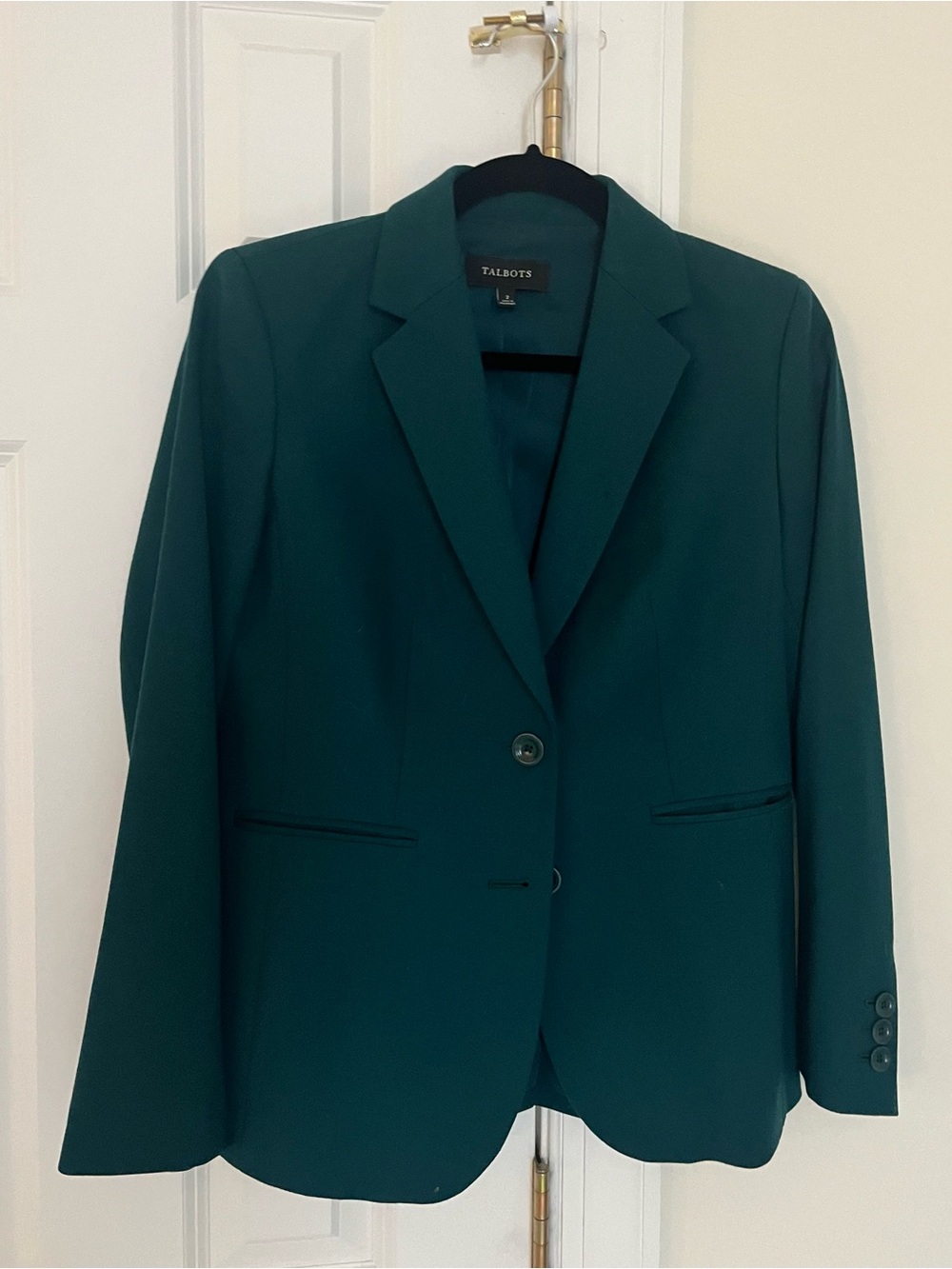 Women's Tailored Jacket in Forest Green